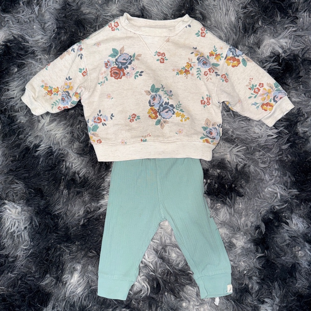Floral Kids Matching Set